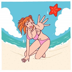 ���|�\�l�̂`�u���D�^�r����b�q